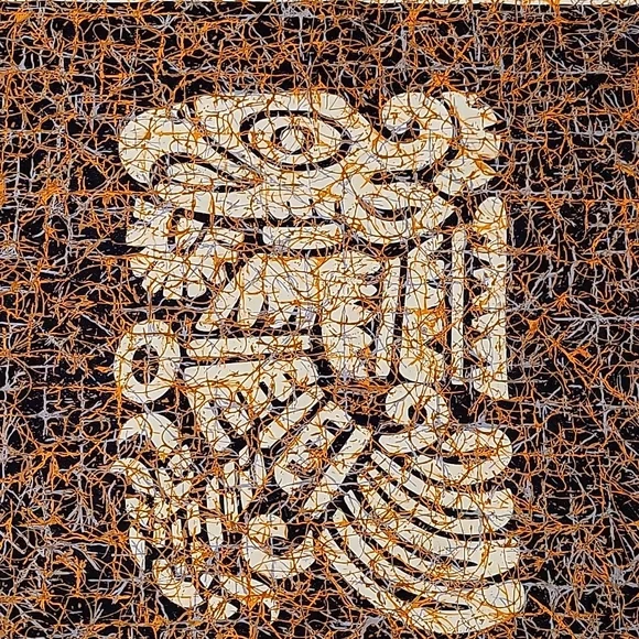 Escalera Batik printed fabric panel for crafting 30"x45.5" - Picture 3 of 6